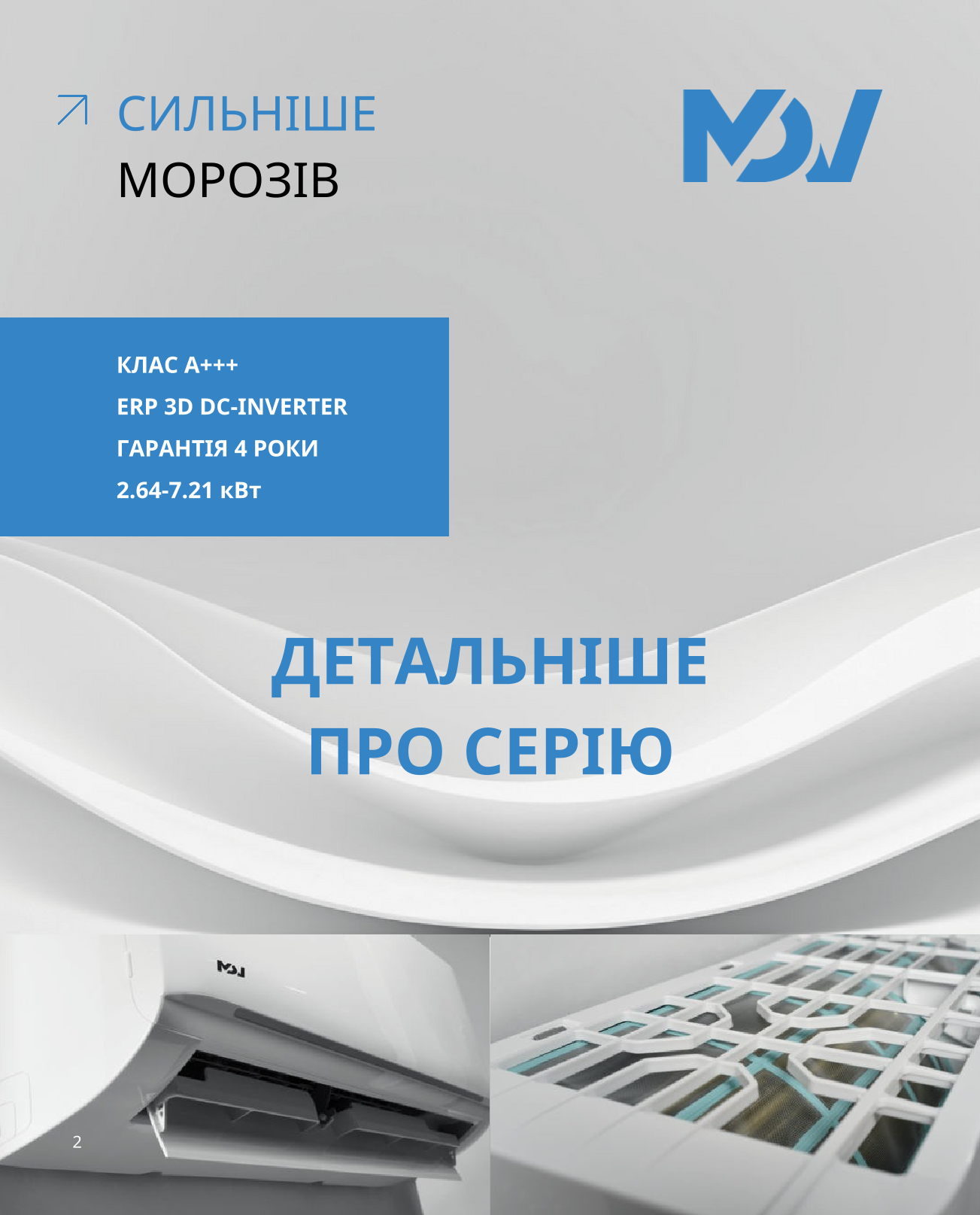 ІНВЕРТОРНИЙ ТЕПЛОВИЙ НАСОС «ПОВІТРЯ-ПОВІТРЯ» INFINI NORDIC HEAT PUMP INVERTER 2025